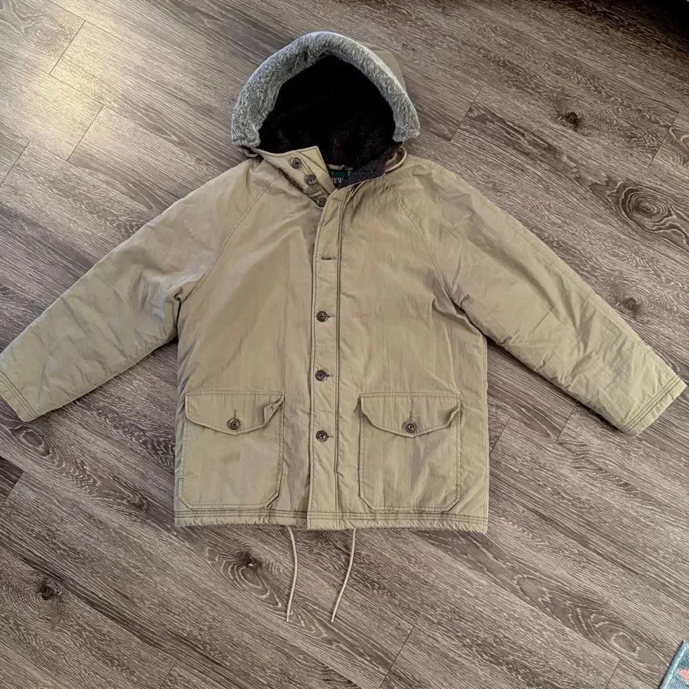 J. Crew Vintage Oarsman Hooded jacket